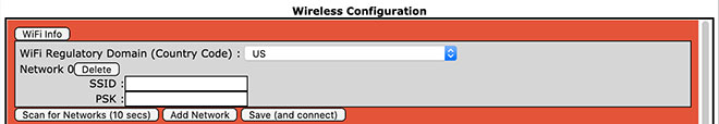 Add WiFi network